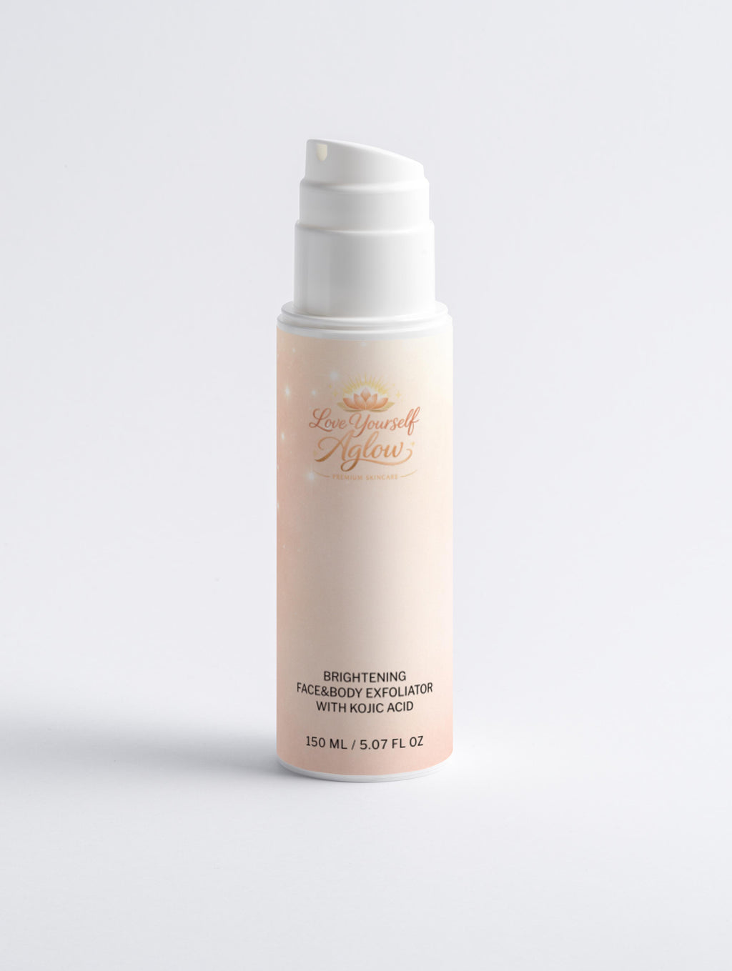 Brightening Face & Body Exfoliator with Kojic Acid