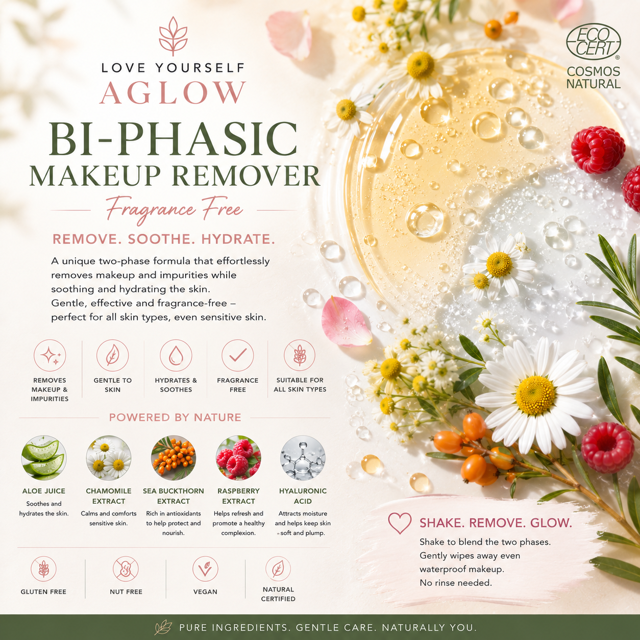 BiPhasic Make-up Remover, Fragrance Free
