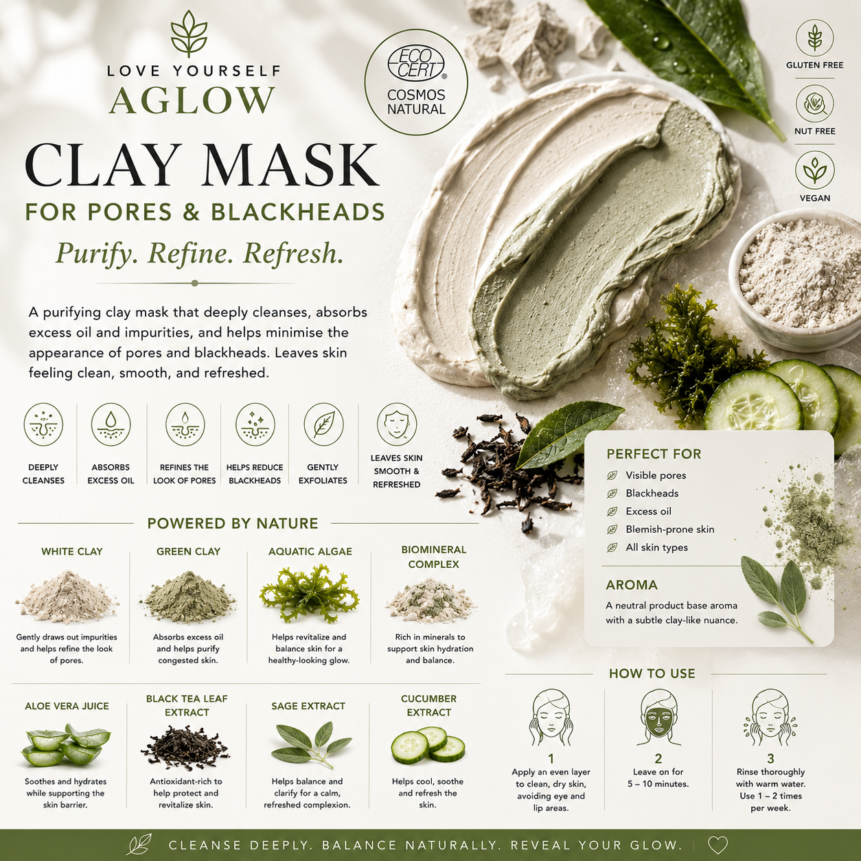 Clay Mask for Pores and Blackheads