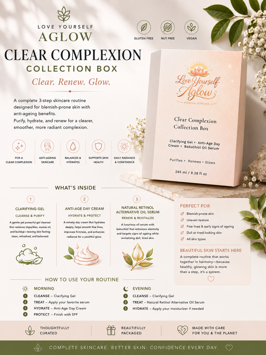 Clear Complexion Collection Box