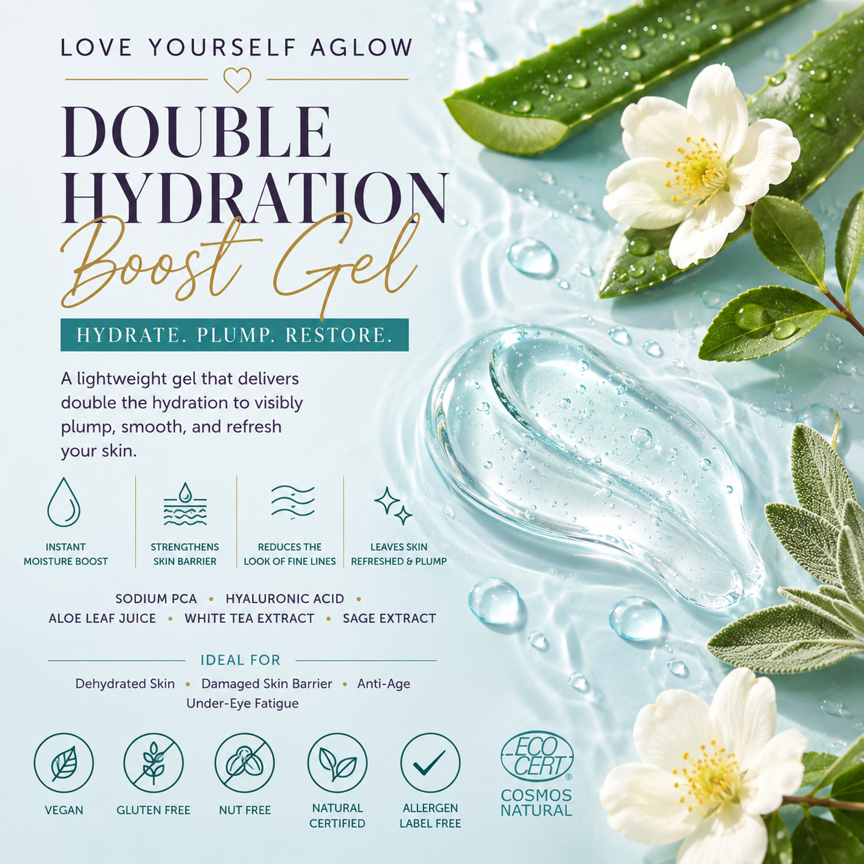 Double Hydration Boost Gel + HA