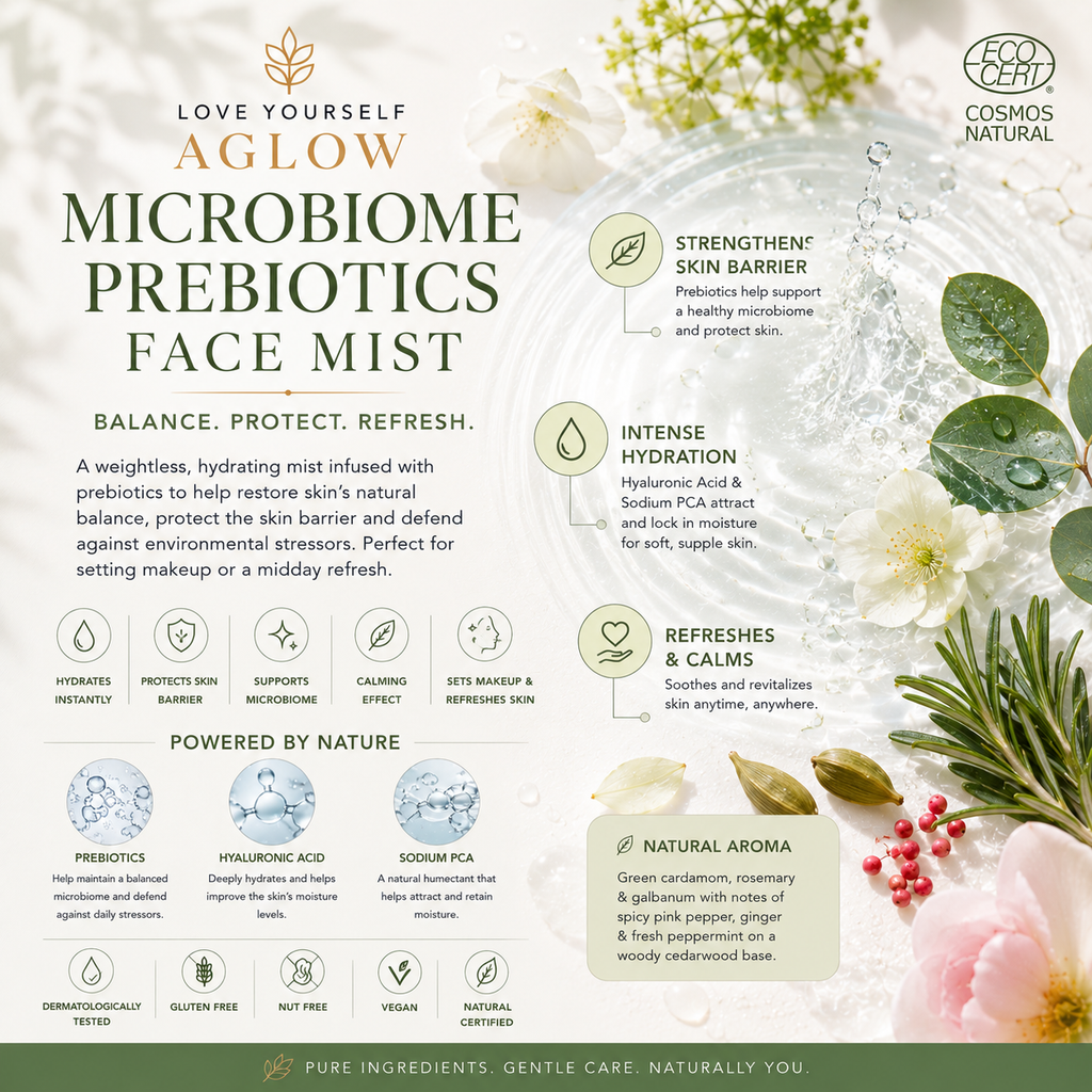 Microbiome Prebiotics Face Mist