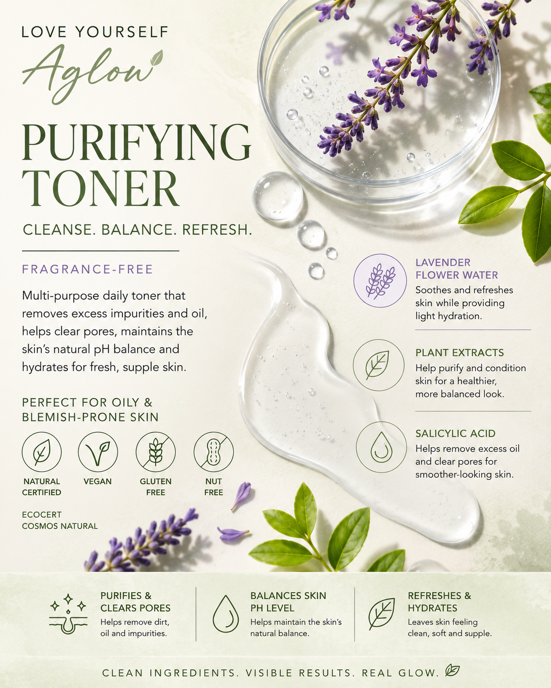 Purifying Toner