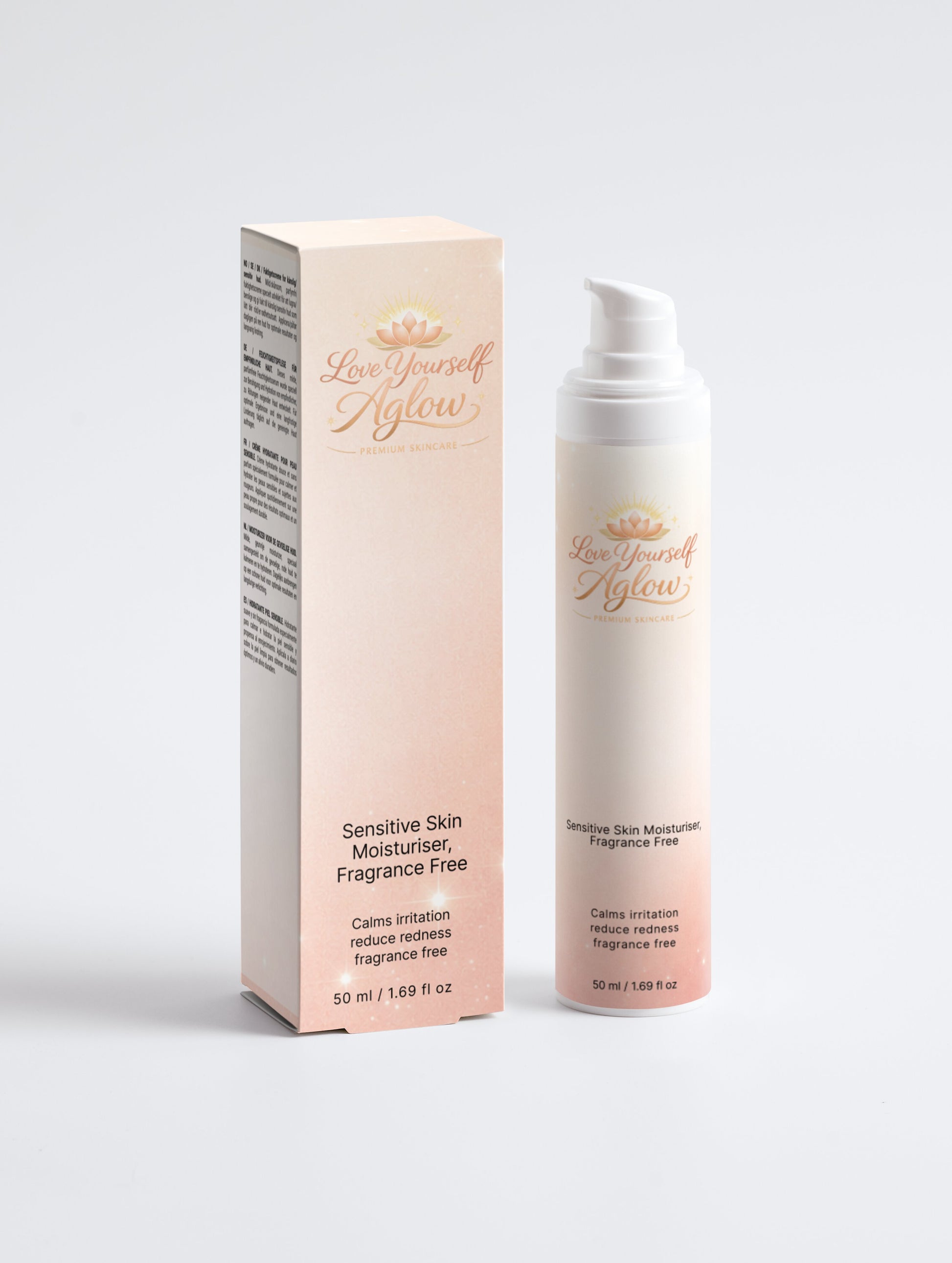 Sensitive Skin Moisturiser, Fragrance Free