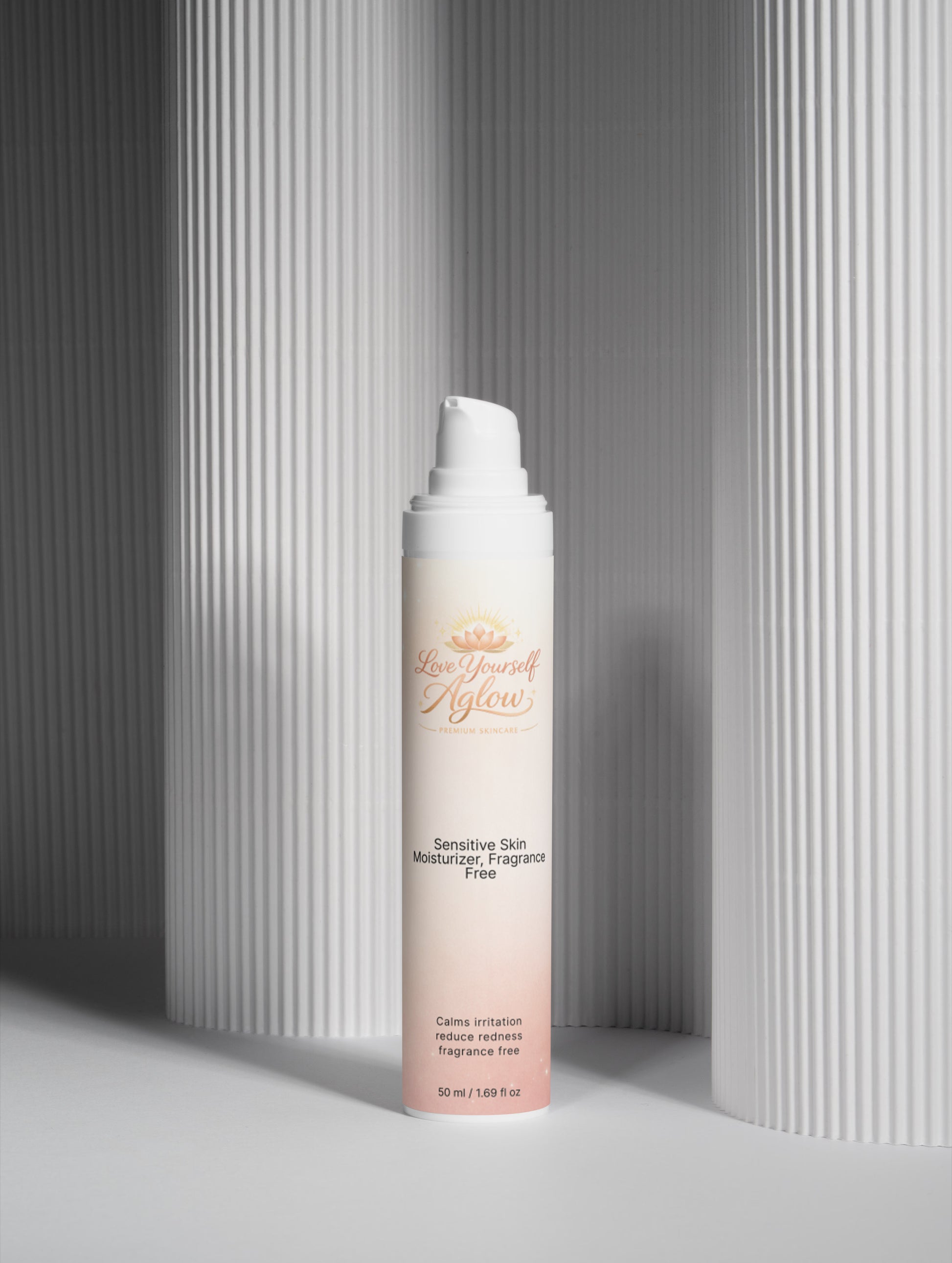 Sensitive Skin Moisturizer, Fragrance Free