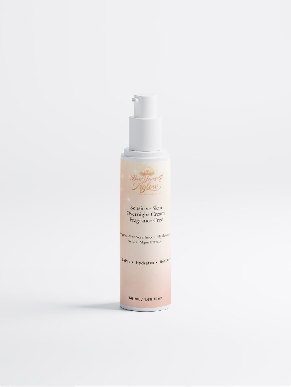 Sensitive Skin Overnight Cream, Fragrance-Free