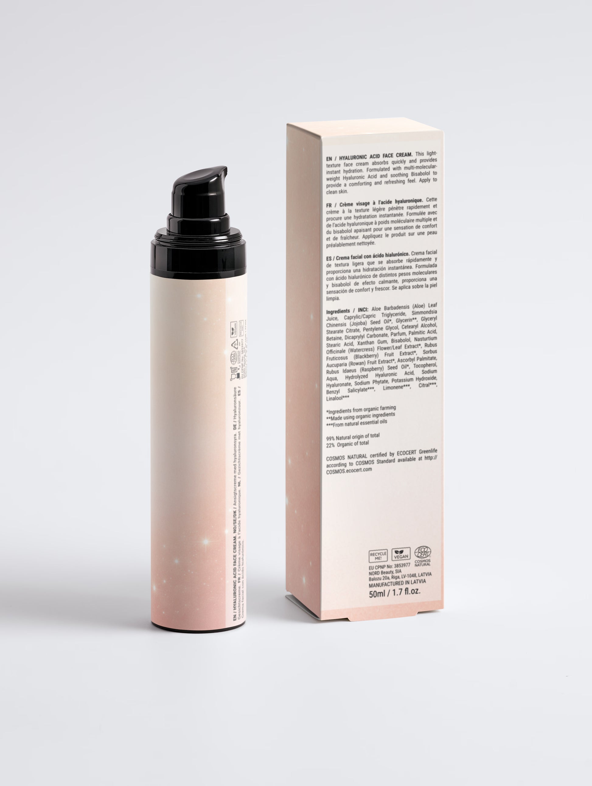 Hyaluronic Acid Face Cream for Men