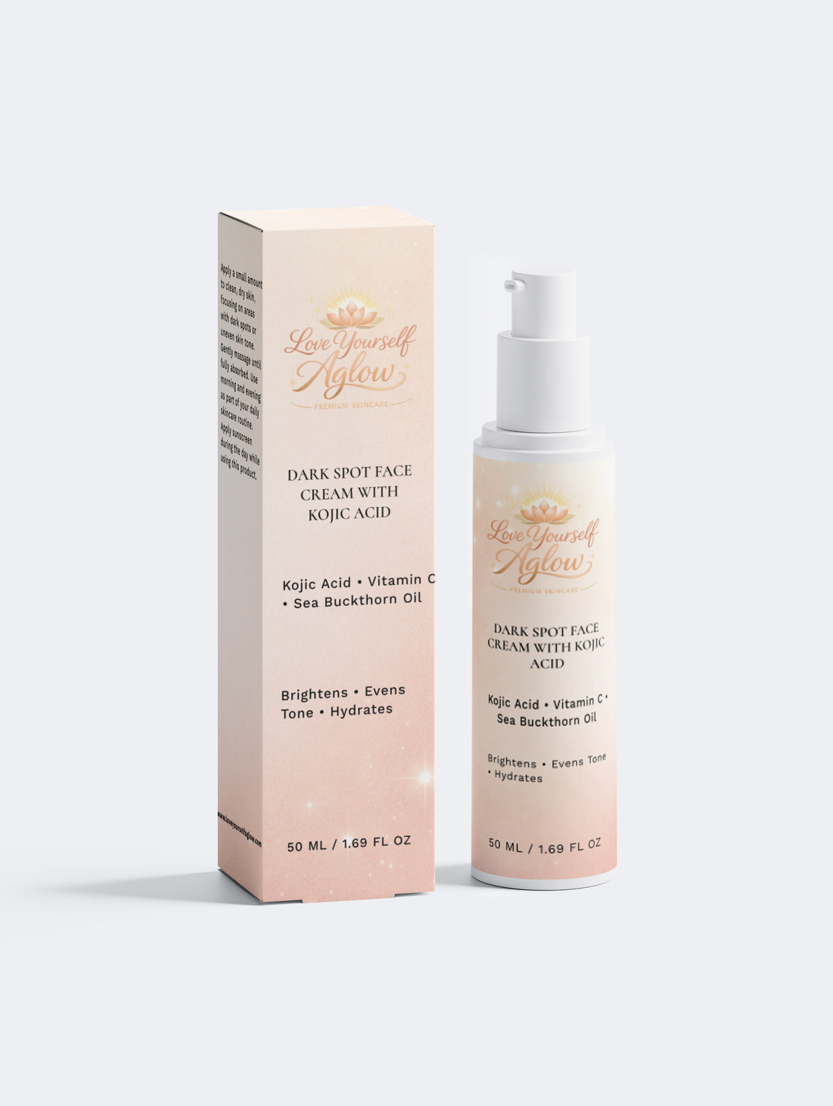 Dark Spot Face Cream with Kojic Acid