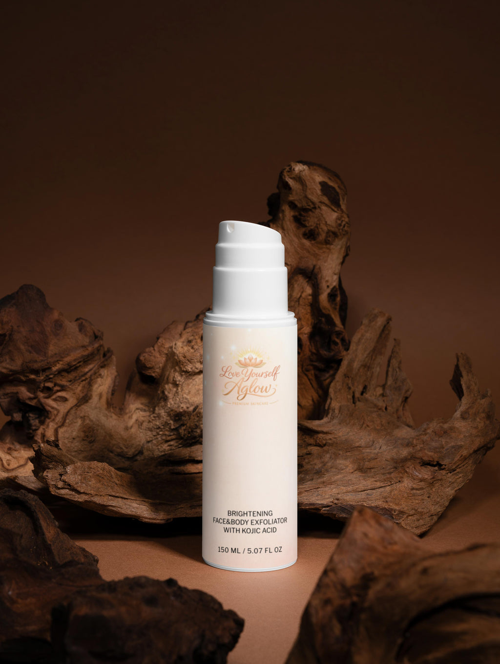 Brightening Face & Body Exfoliator with Kojic Acid