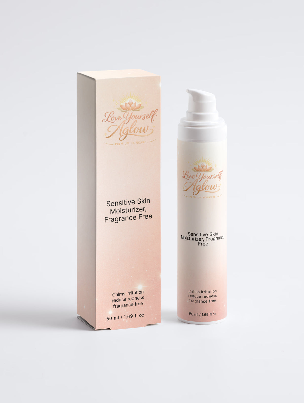 Sensitive Skin Moisturizer, Fragrance Free